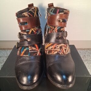 L' Artiste by Spring Step Redding Ankle Boots Size EU 38 US 7.5-8 See Size Chart